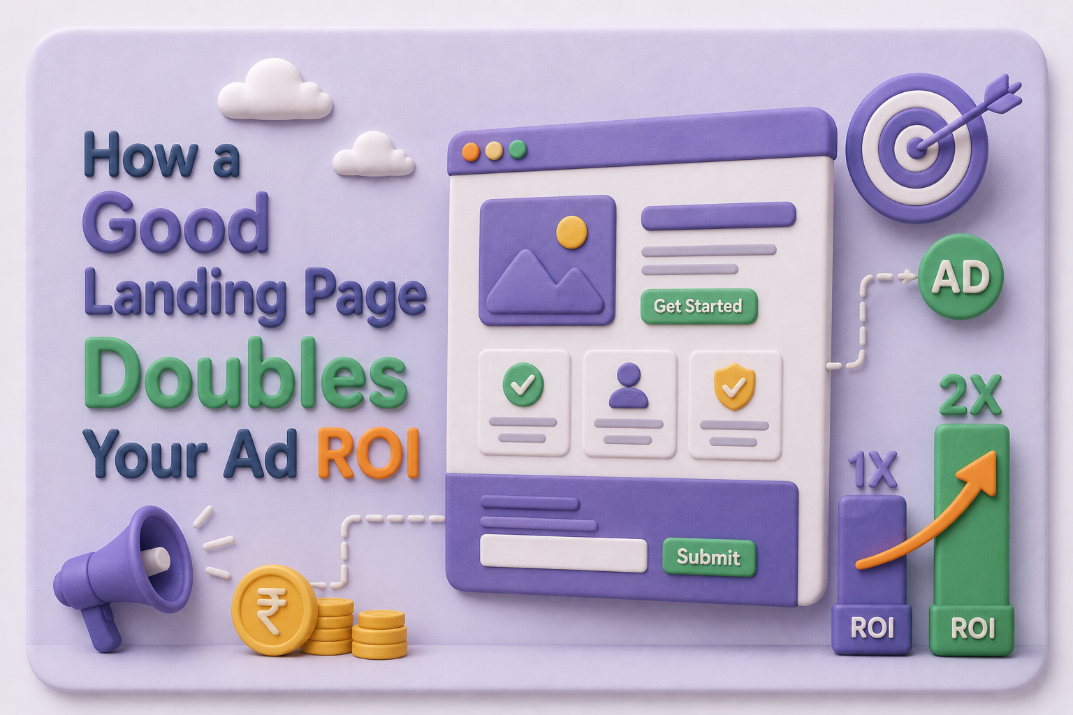 How a Good Landing Page Doubles Your Ad ROI